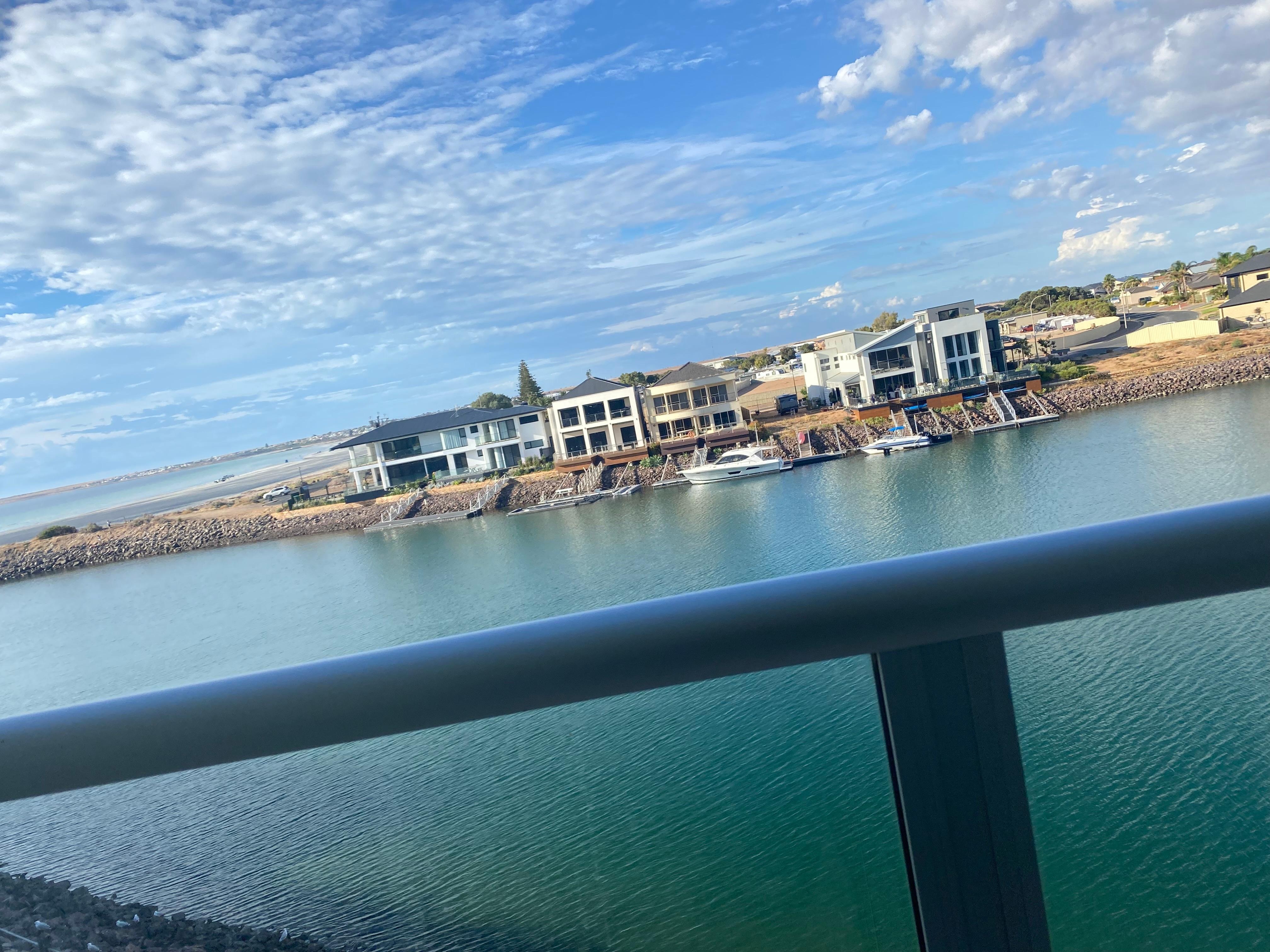 View from the balcony 