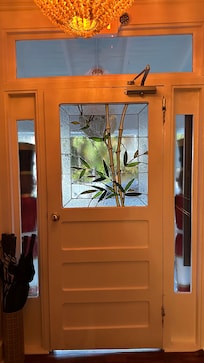 Front entrance and foyer