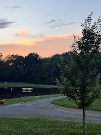 Sunset @ the property
