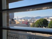 Aussicht auf die Bridge vom Zimmer aus