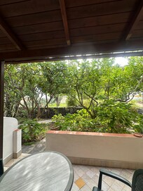 Terrasse til værelset