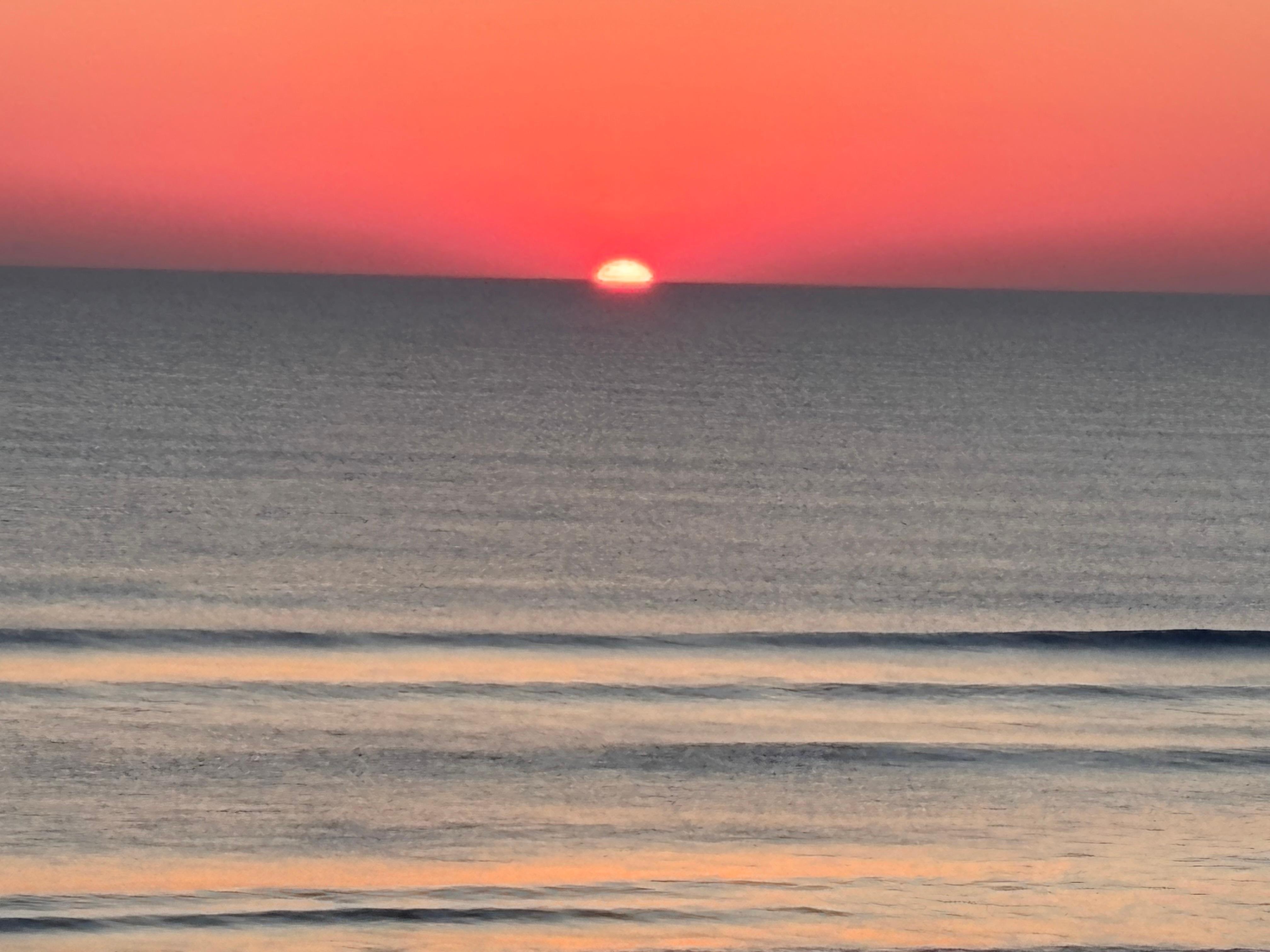  Beautiful sunrises from the balcony 