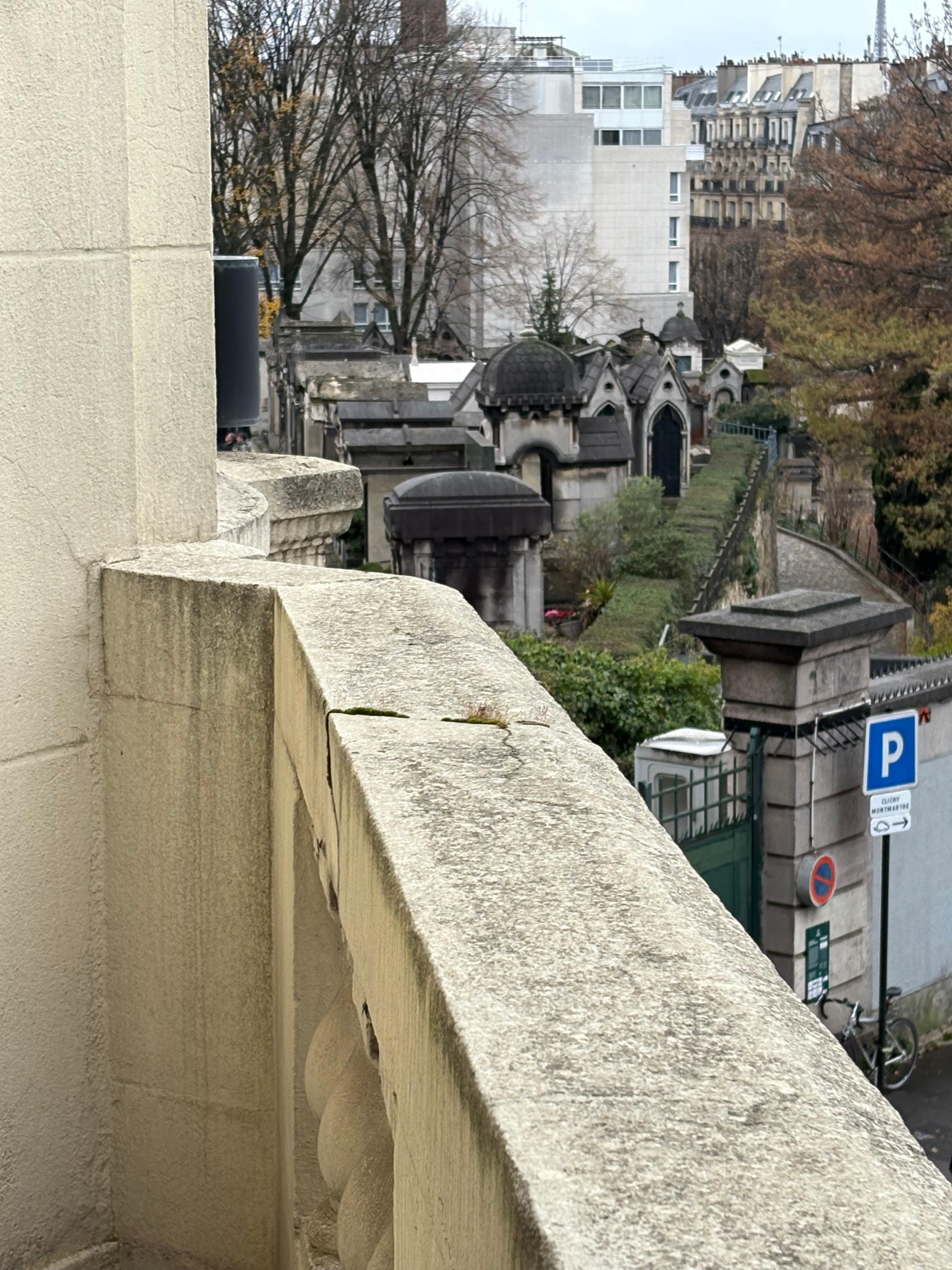 View from our balcony 