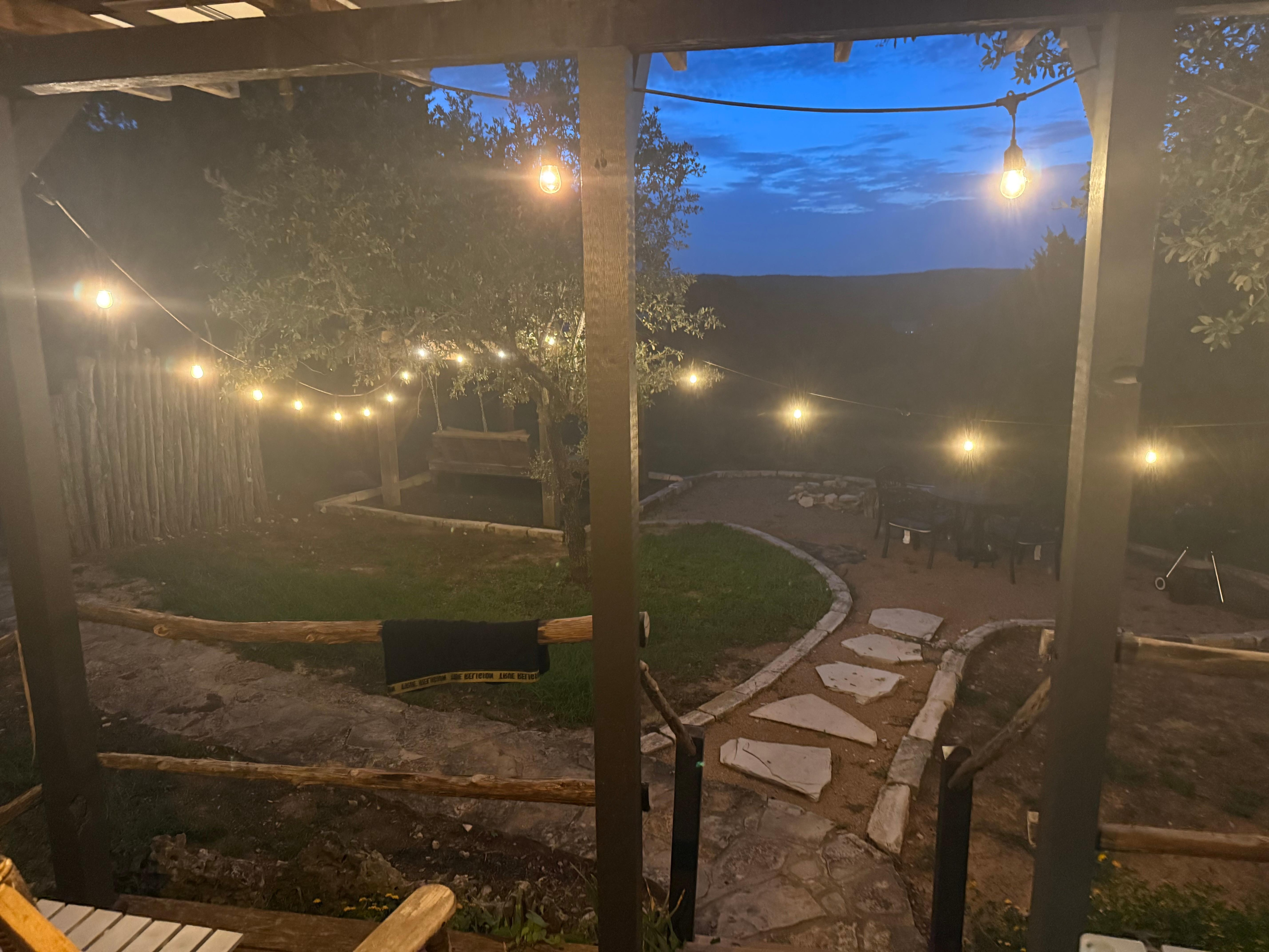 View from the front porch