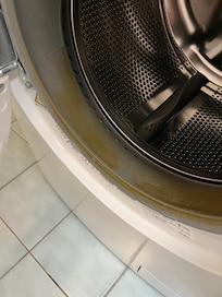 Old disgusting washing machine