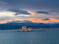 View from balcony of room