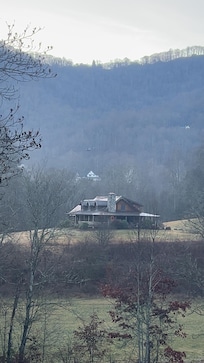 View across the valley