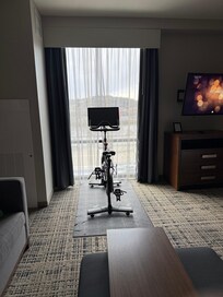 We had a peloton in the room!