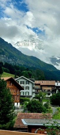 Snow capped mountain from Wengen