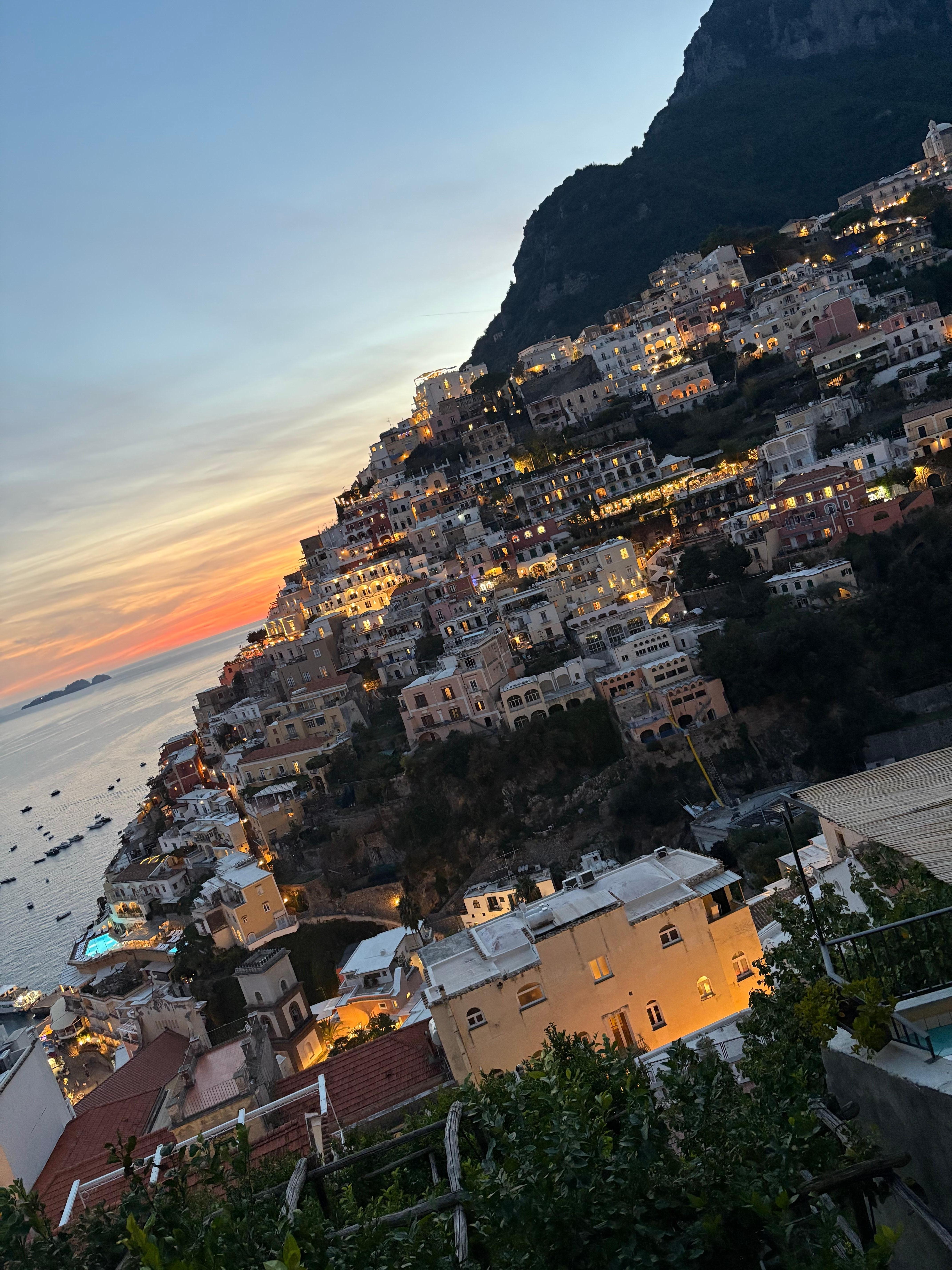 View from our hotel window. 