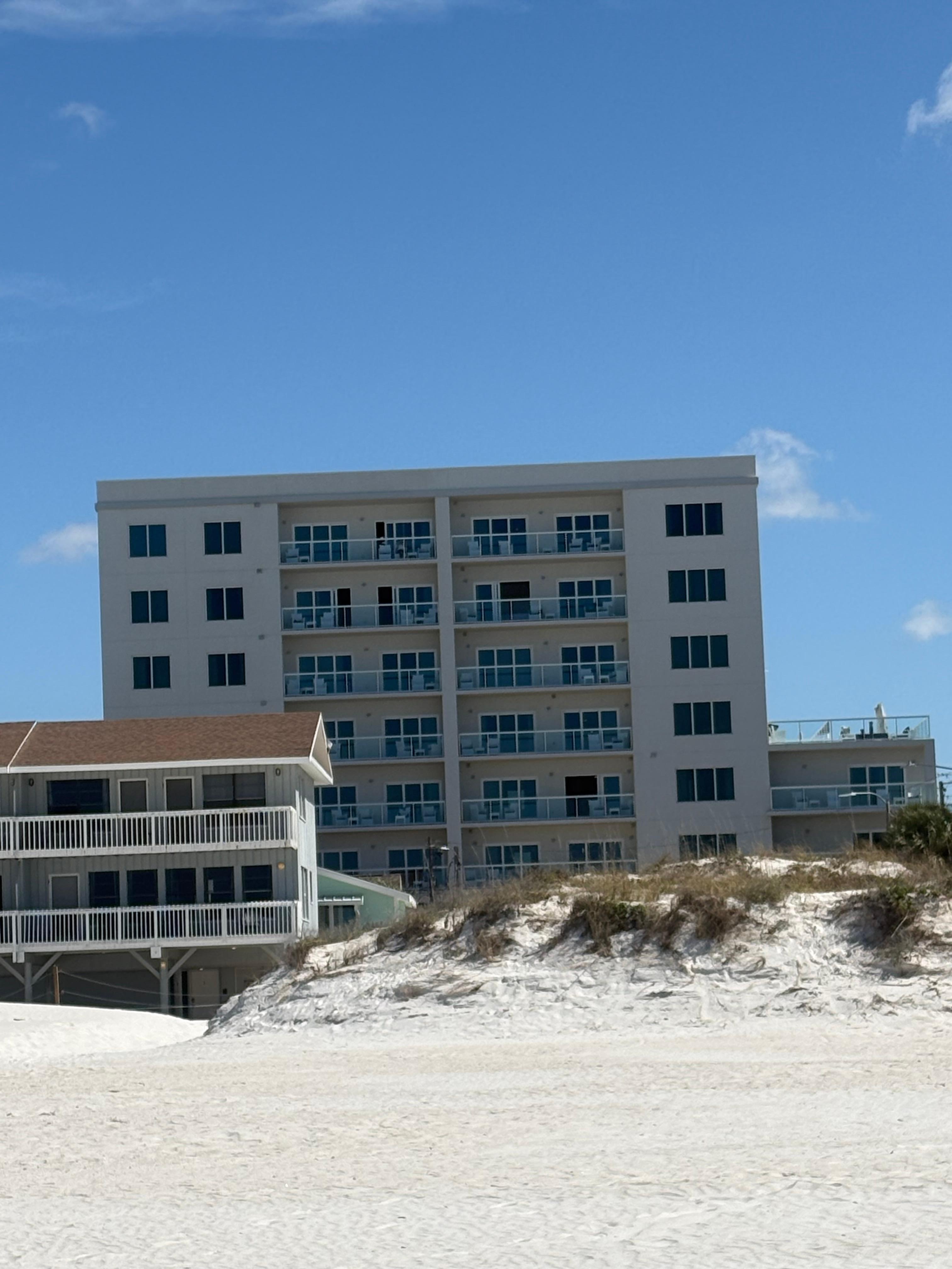 The Avalon while on the beach 