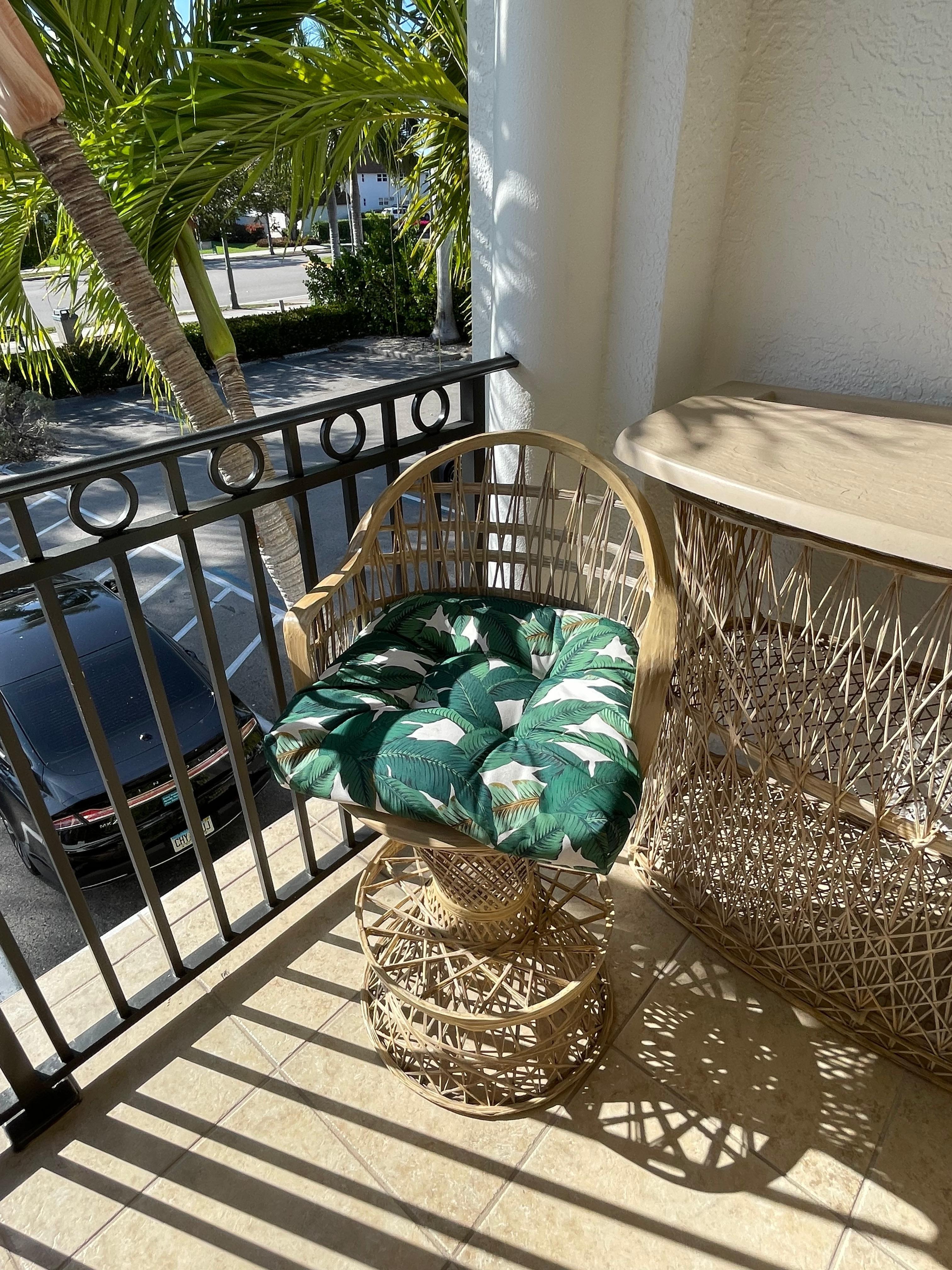 Enjoyed having morning coffee on the porch!