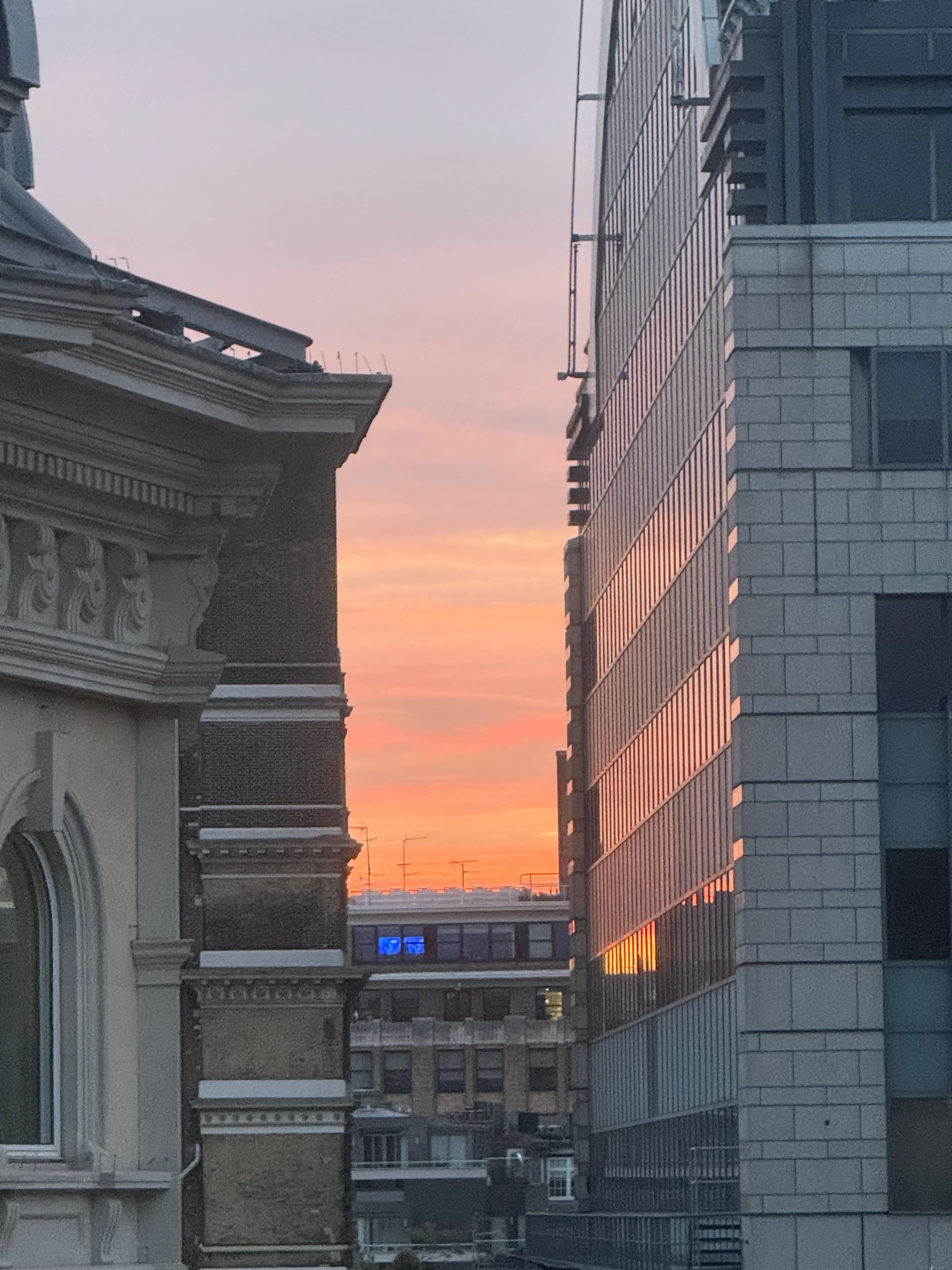 Sunrise from our room