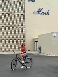Riding bikes-good location, near beach and shopping