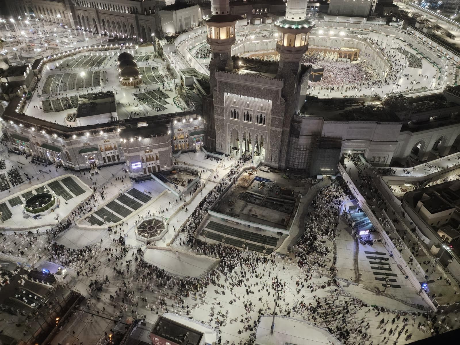 View from the hotel room (partial view room)