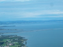 Oben von der PfÀnderbahn auf den Bodensee