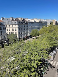 View from bedroom window.