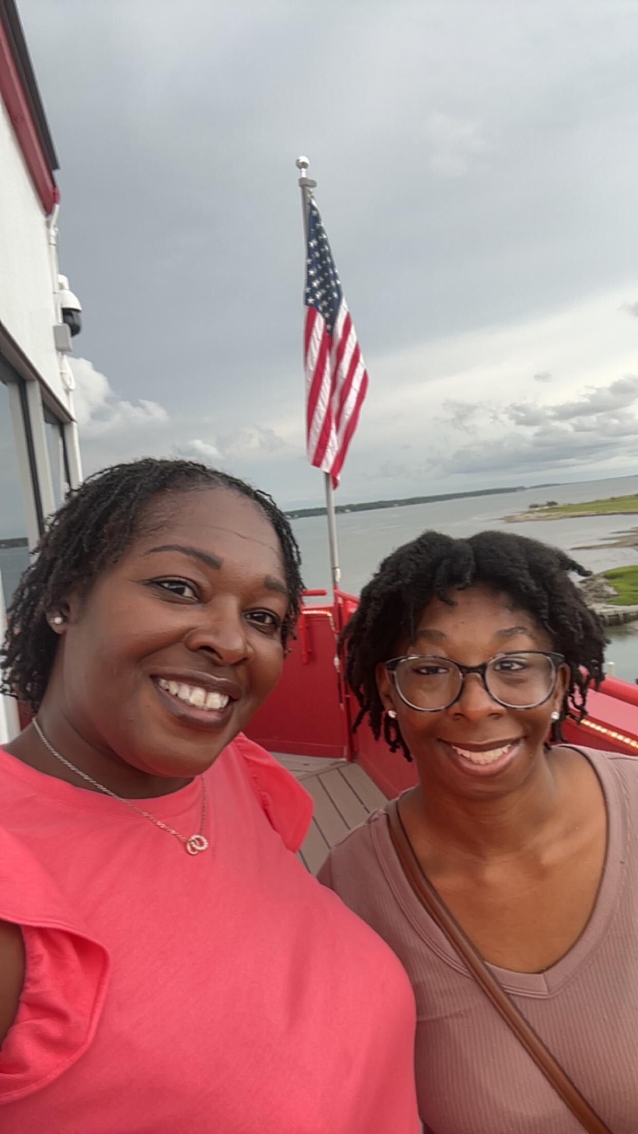 Visiting the Harbour Town Lighthouse…awesome view! 