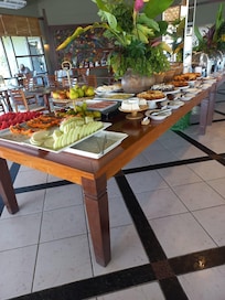 Mesa de café da manhã