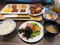 朝食バイキング