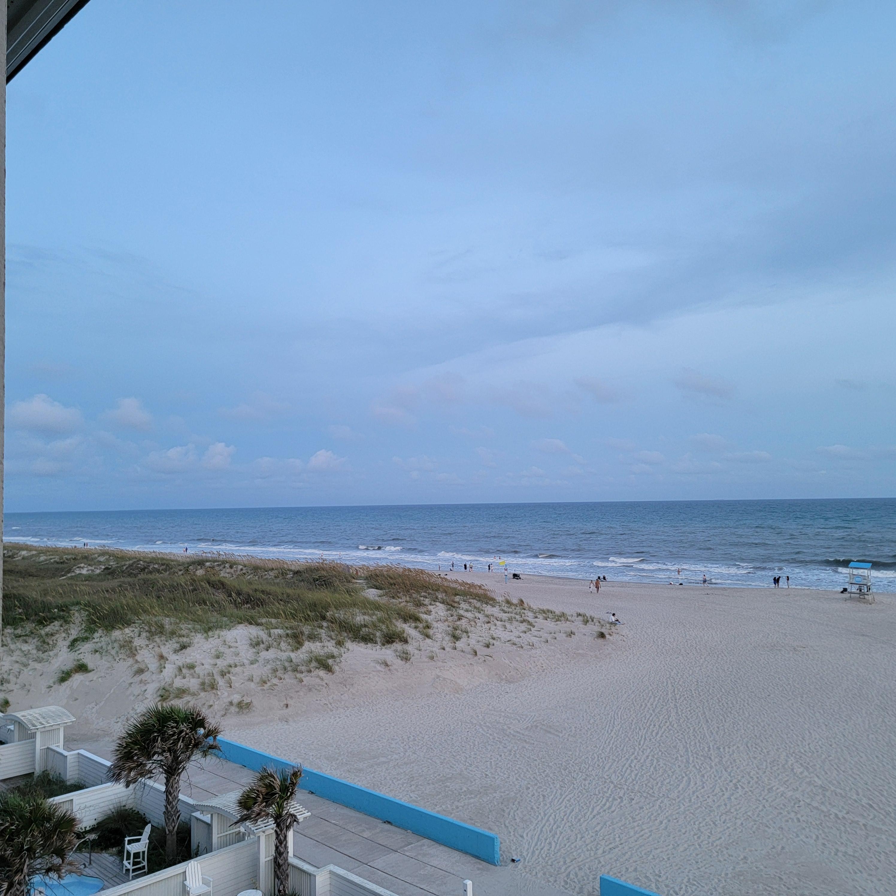 Towards the pier view