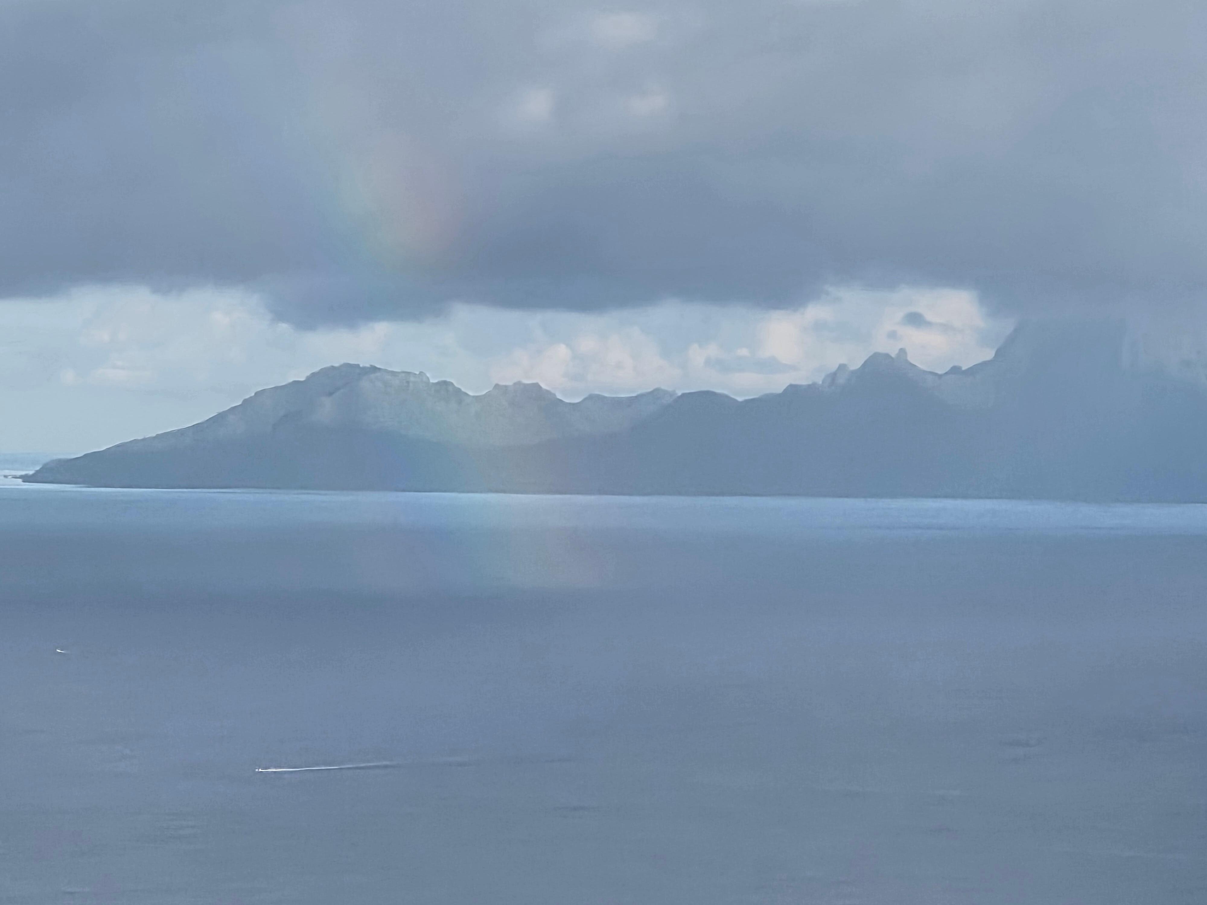 A rainbow!