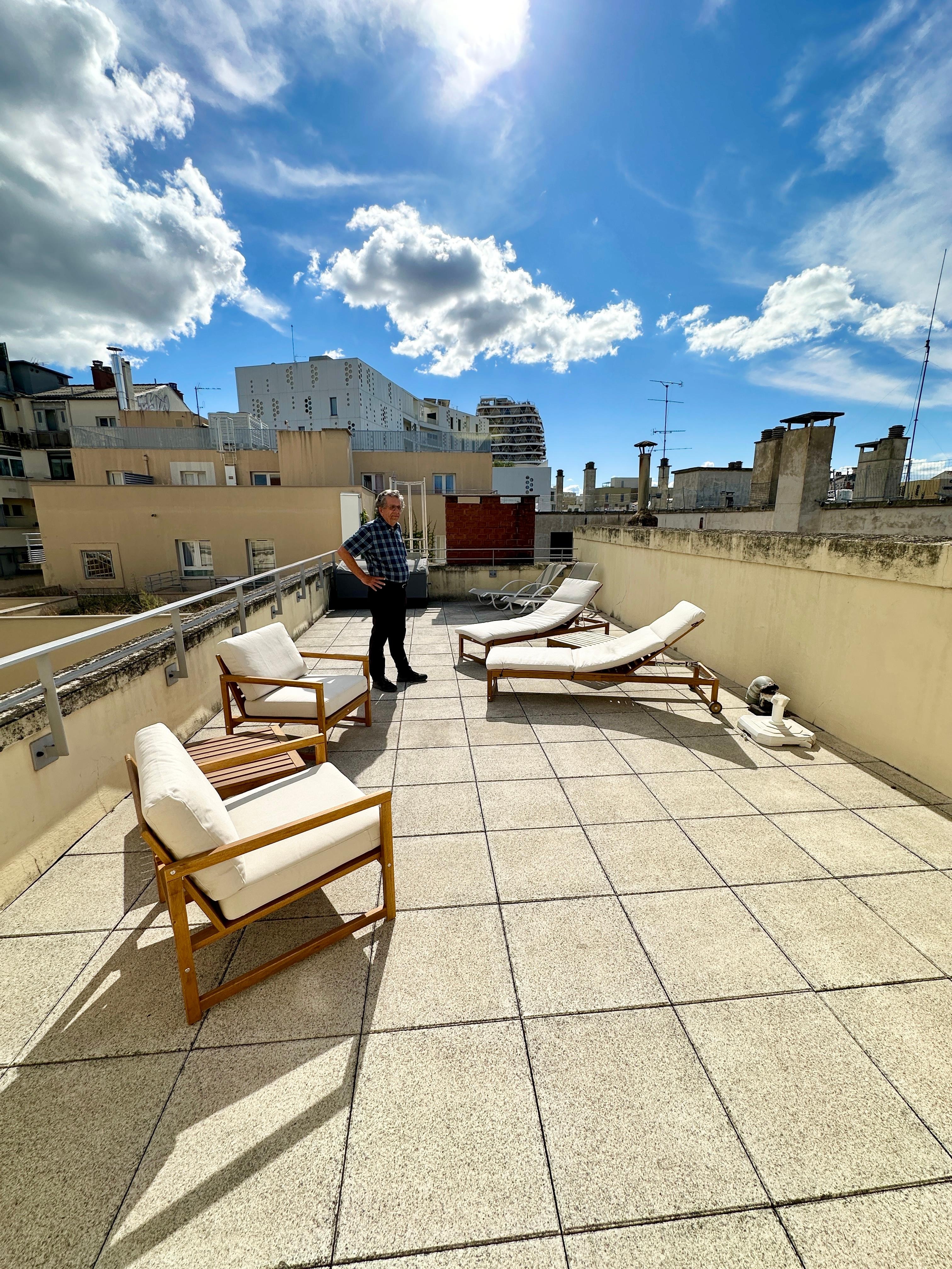 Terrasse du studio