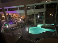 Pool from room view.