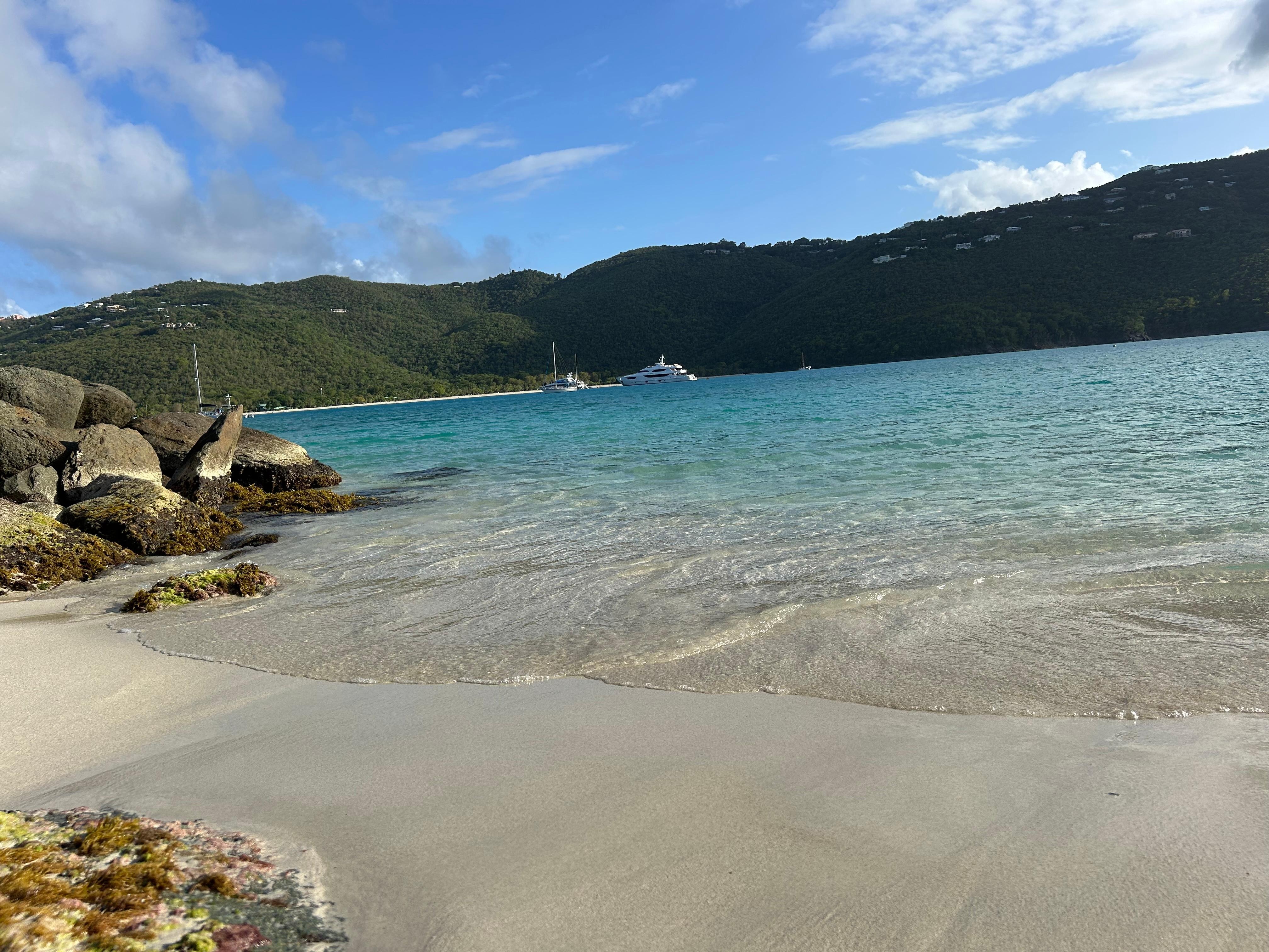Private beach entry