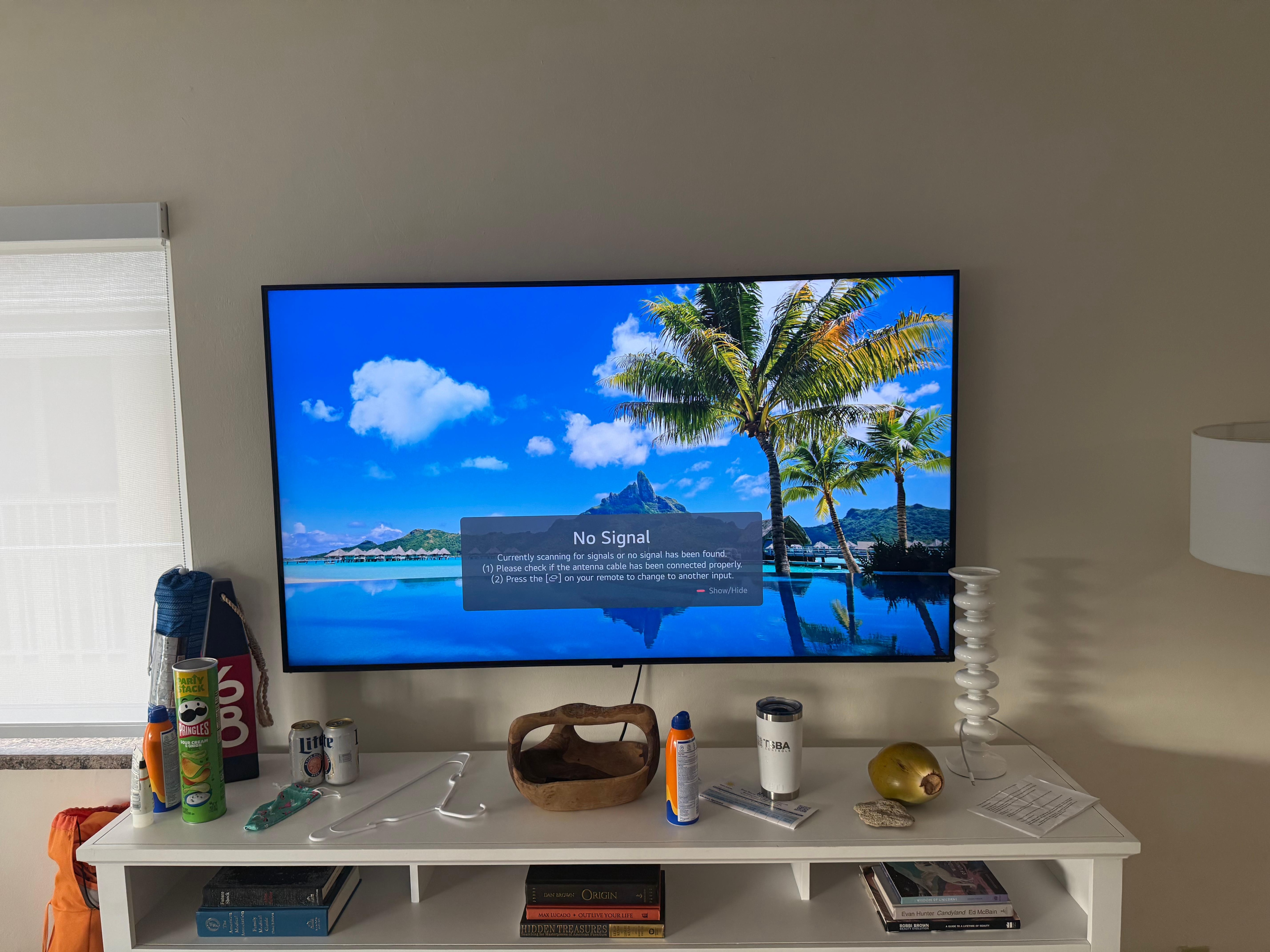 Stayed 5 nights without able to watch live Tv 