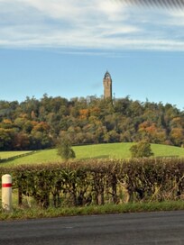 View from entrance to driveway