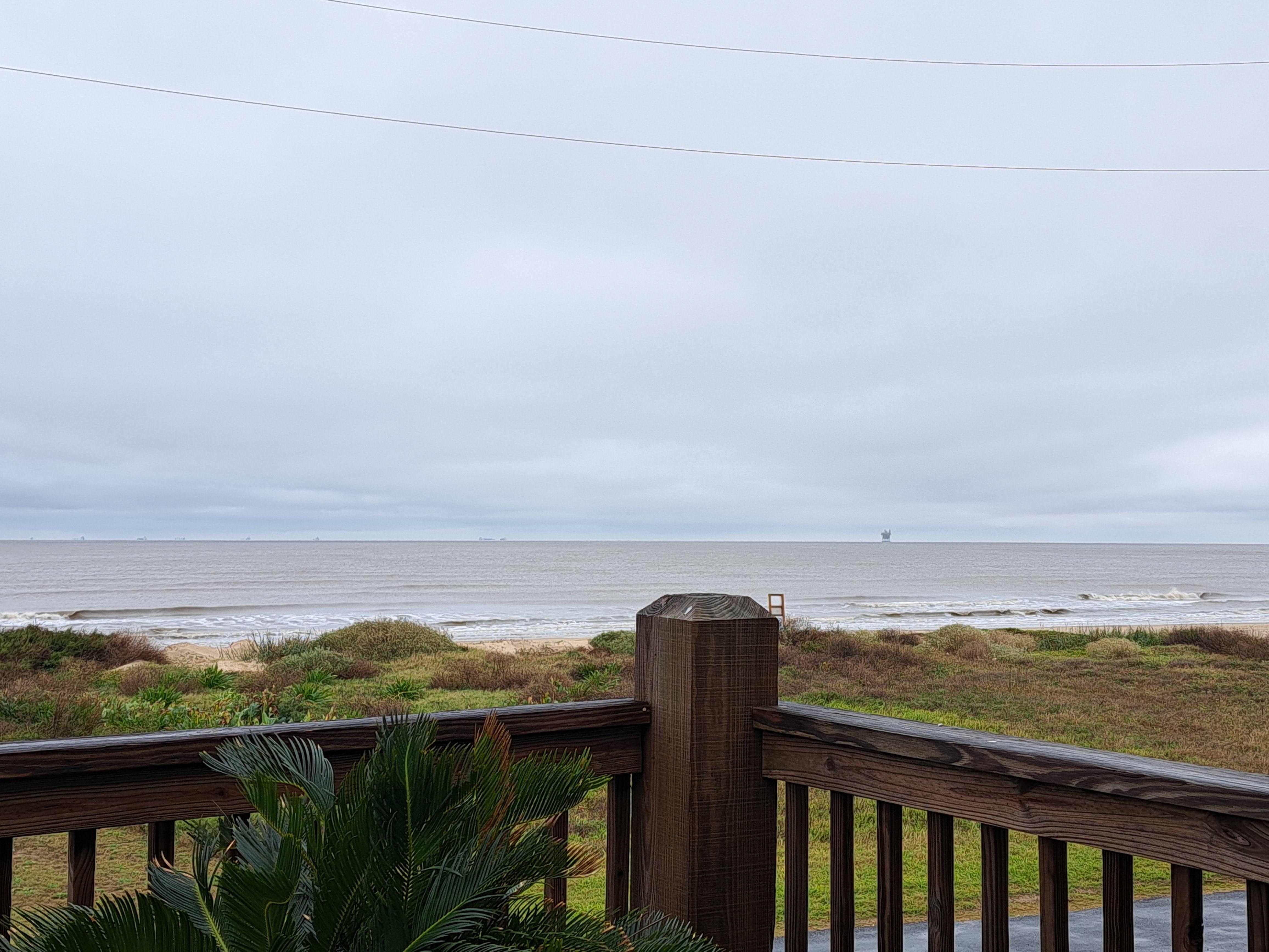 The Gulf from the deck