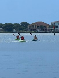 The free kayaks were awesome!!!!