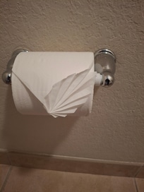 Lovely little touch in the en suite