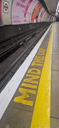 Das Motto eines London Aufenthaltes.