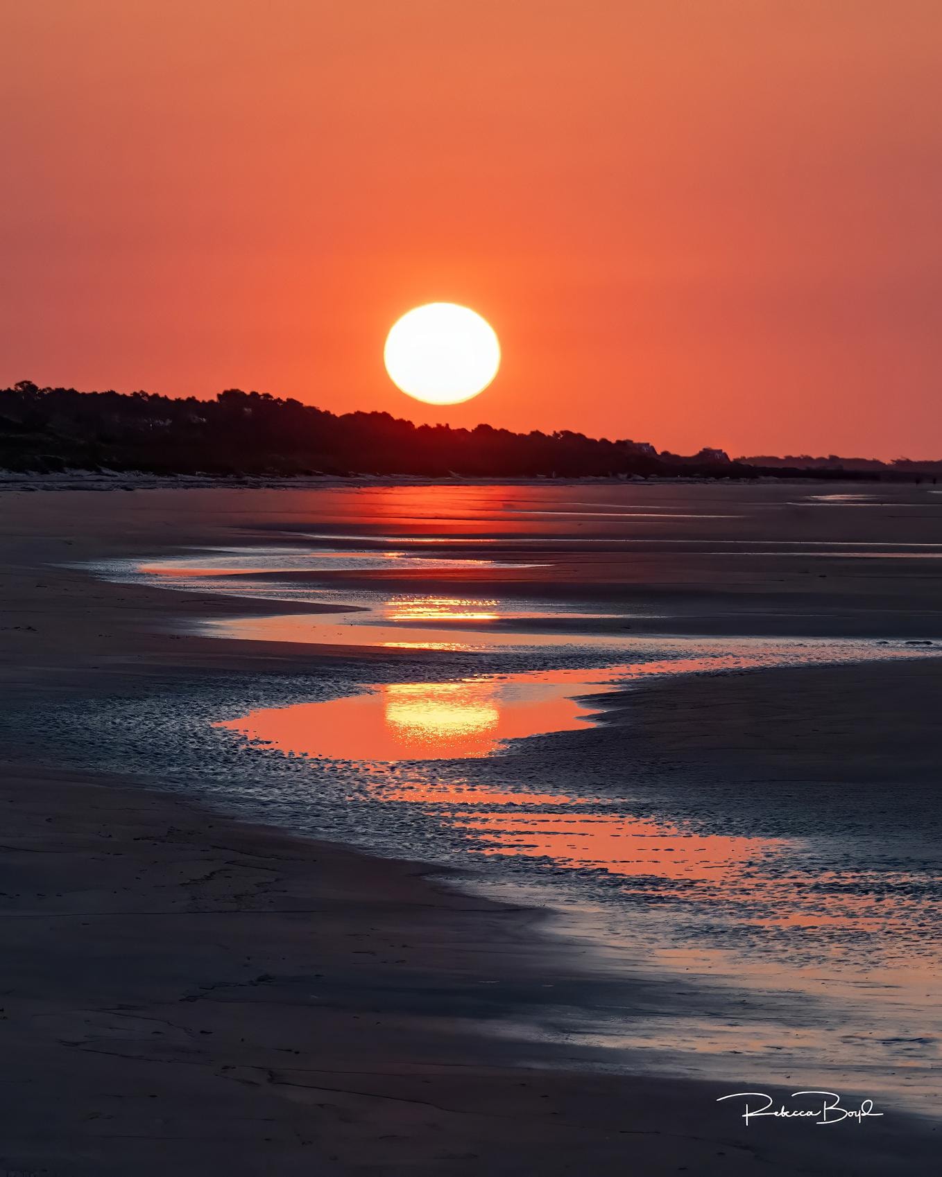 Sunrise on the beach