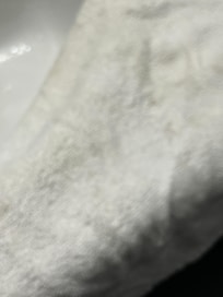 Stained wash cloth