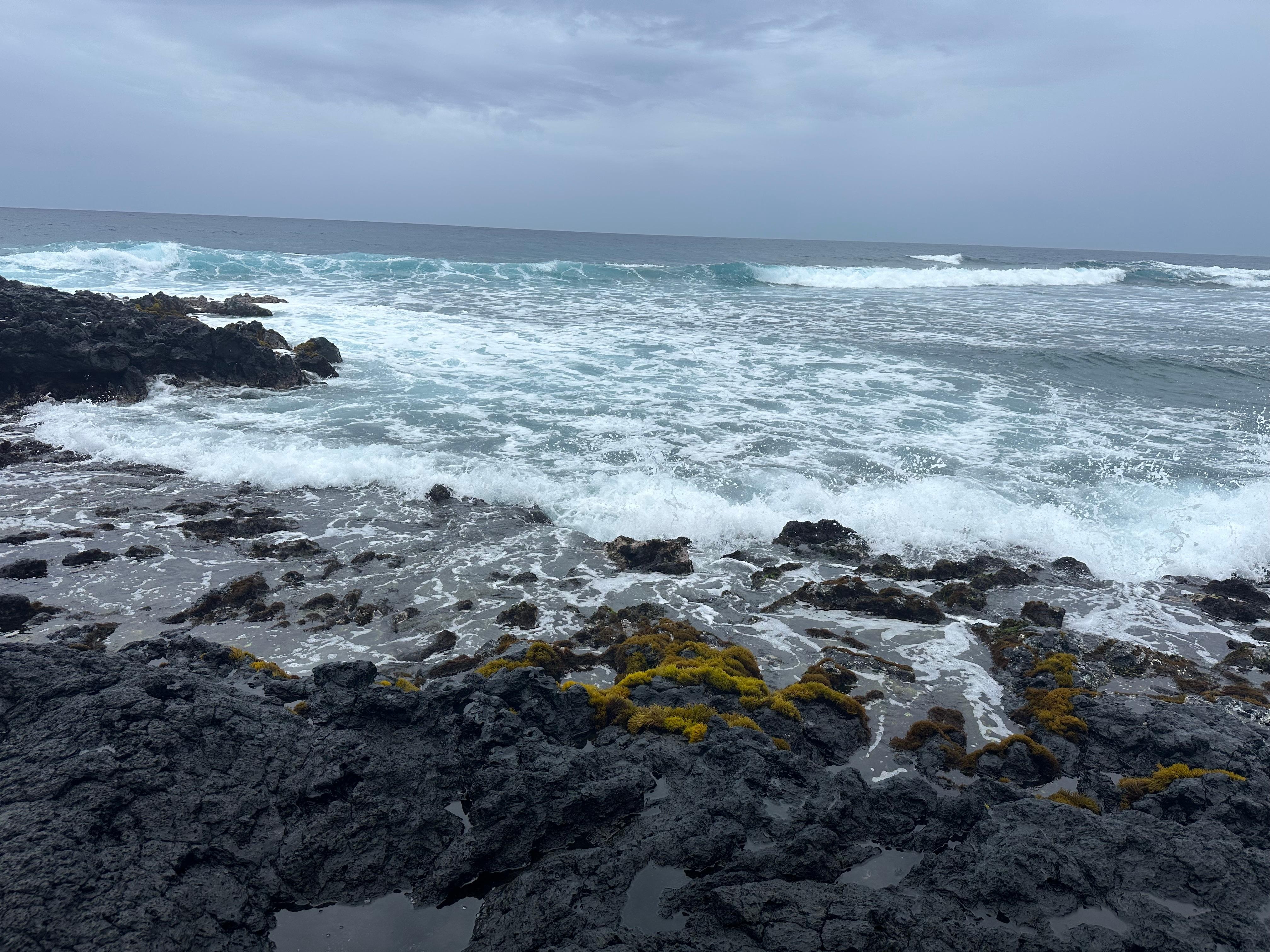 View from front of complex