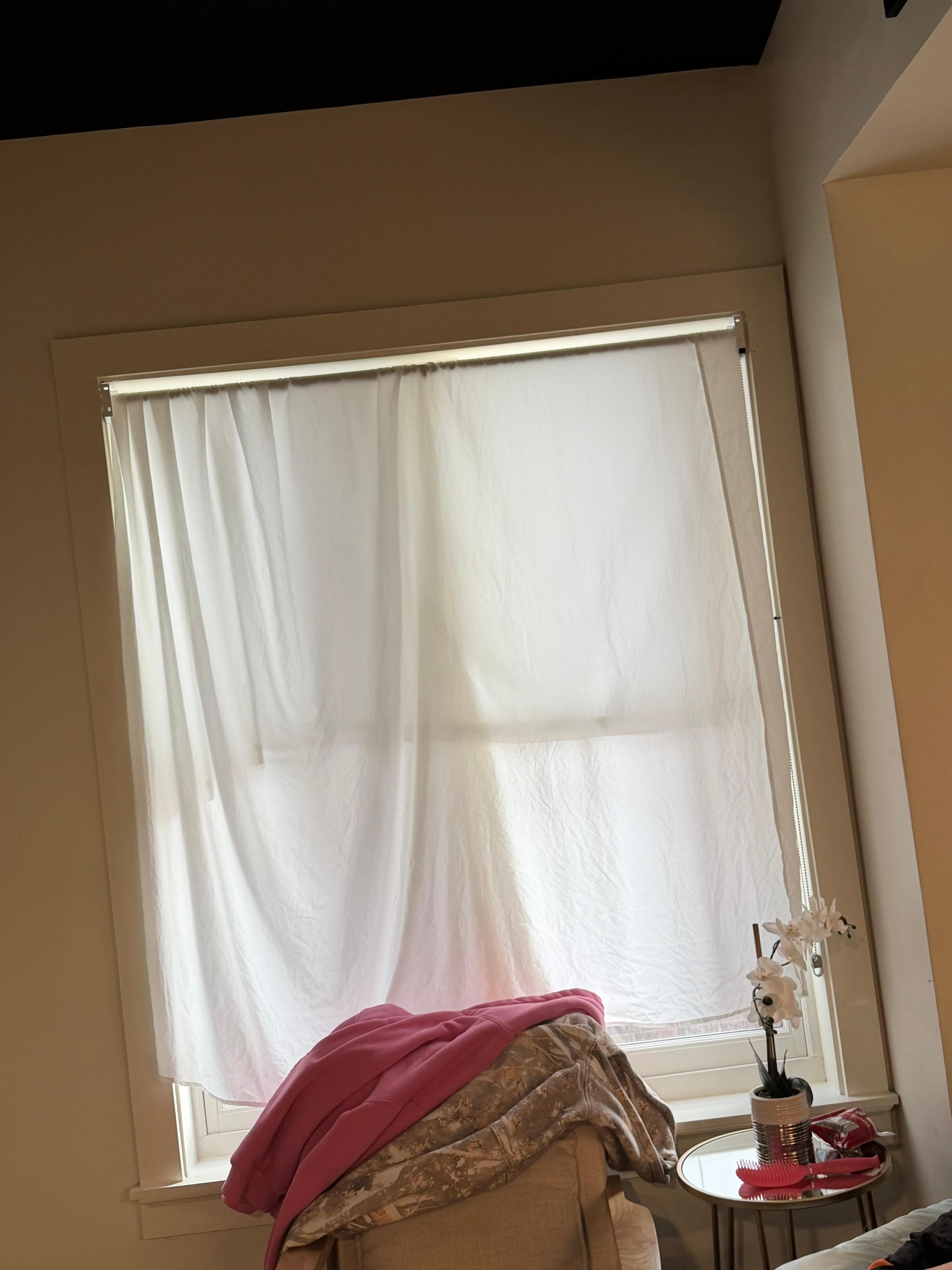 Missing shade in living room