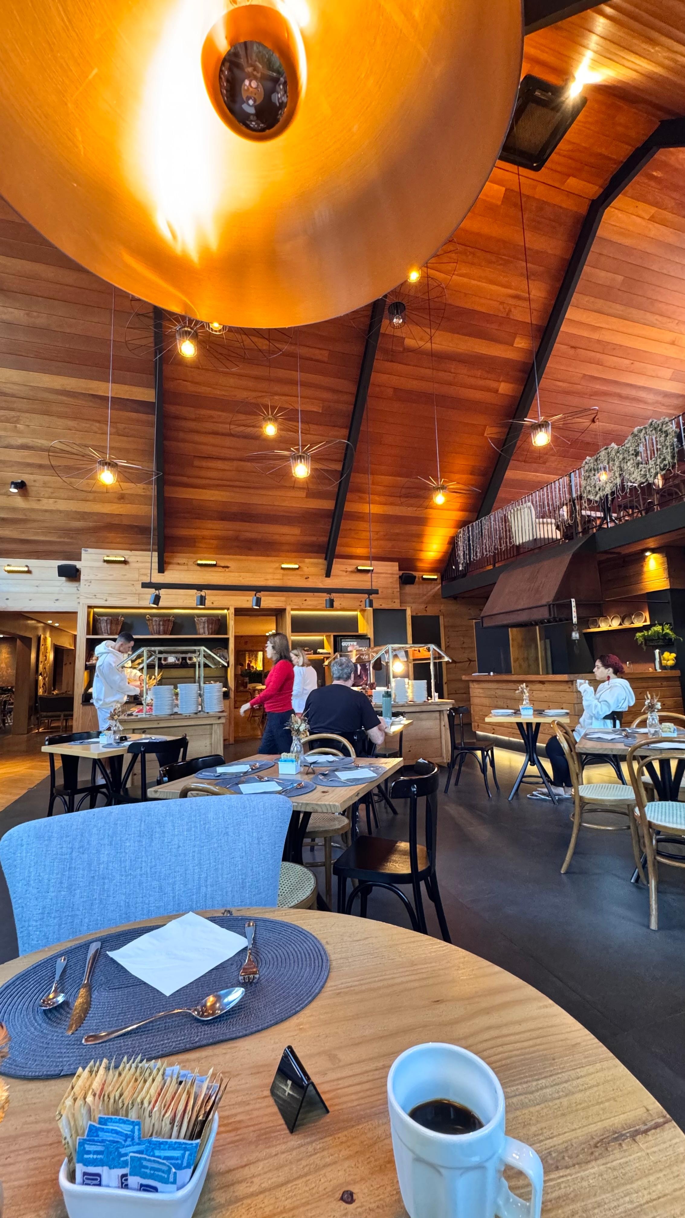 Salão do café da manhã 