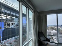 View from our corner room.