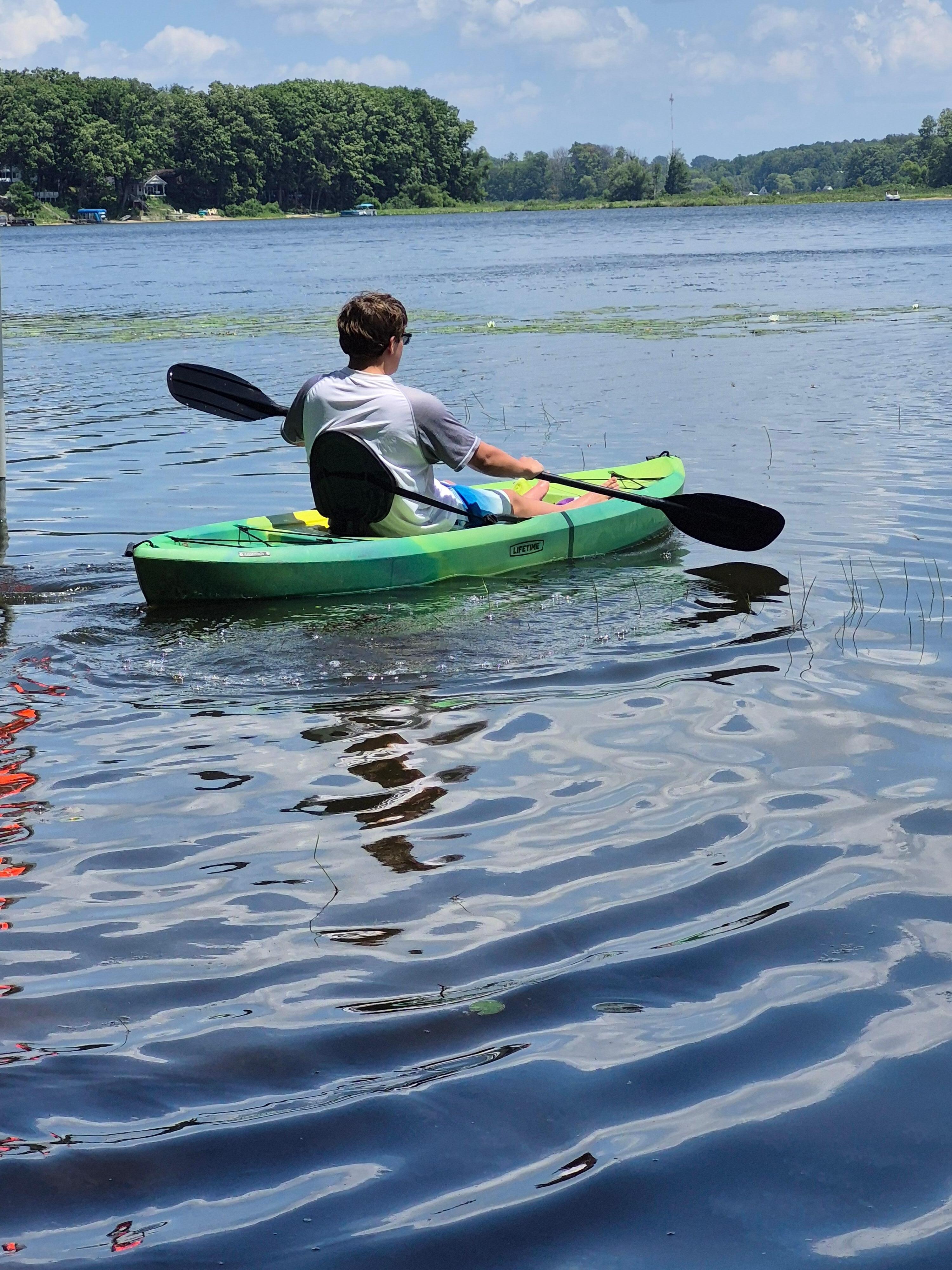 Getting out on the lake