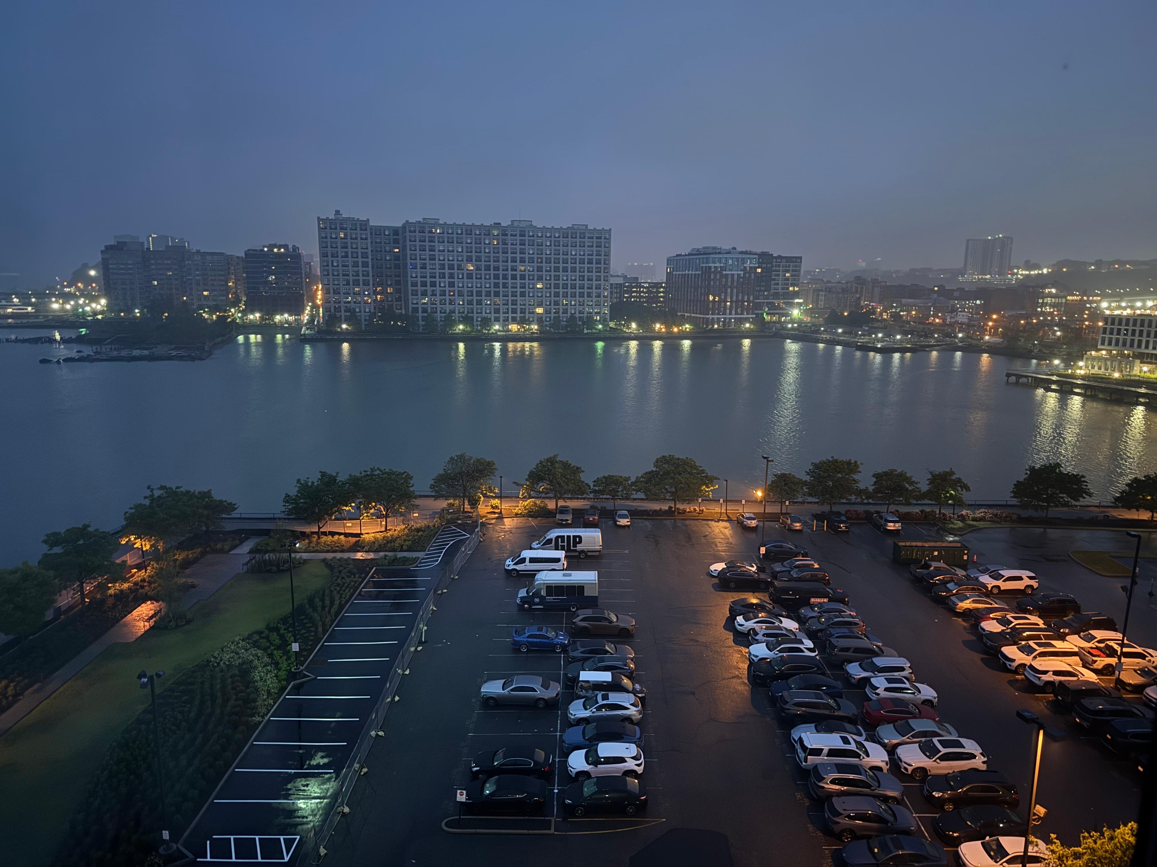 View from panoramic room