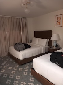 Beds in the room