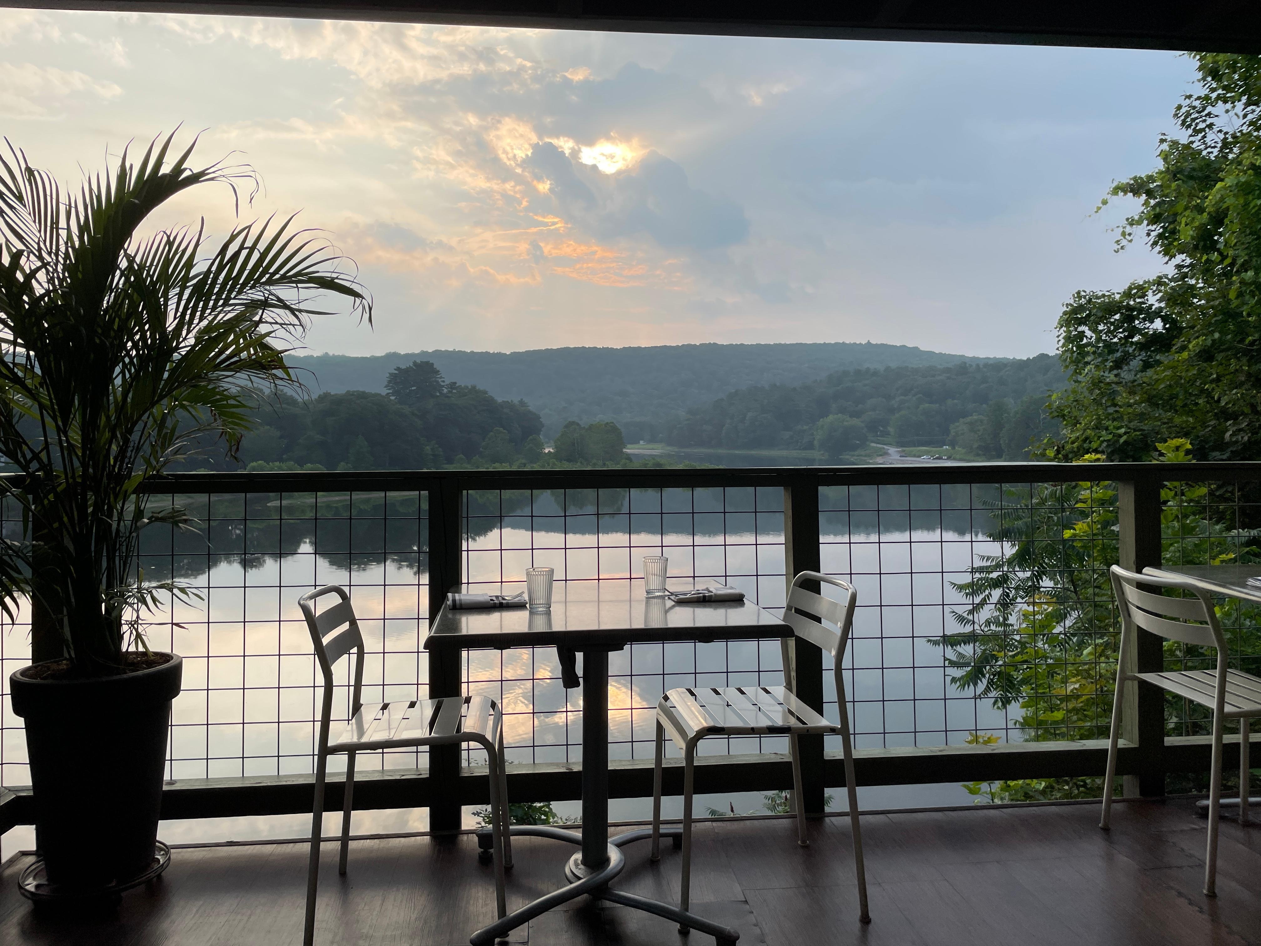 Downtown  outdoor dining