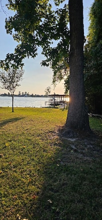 View from Picnic table