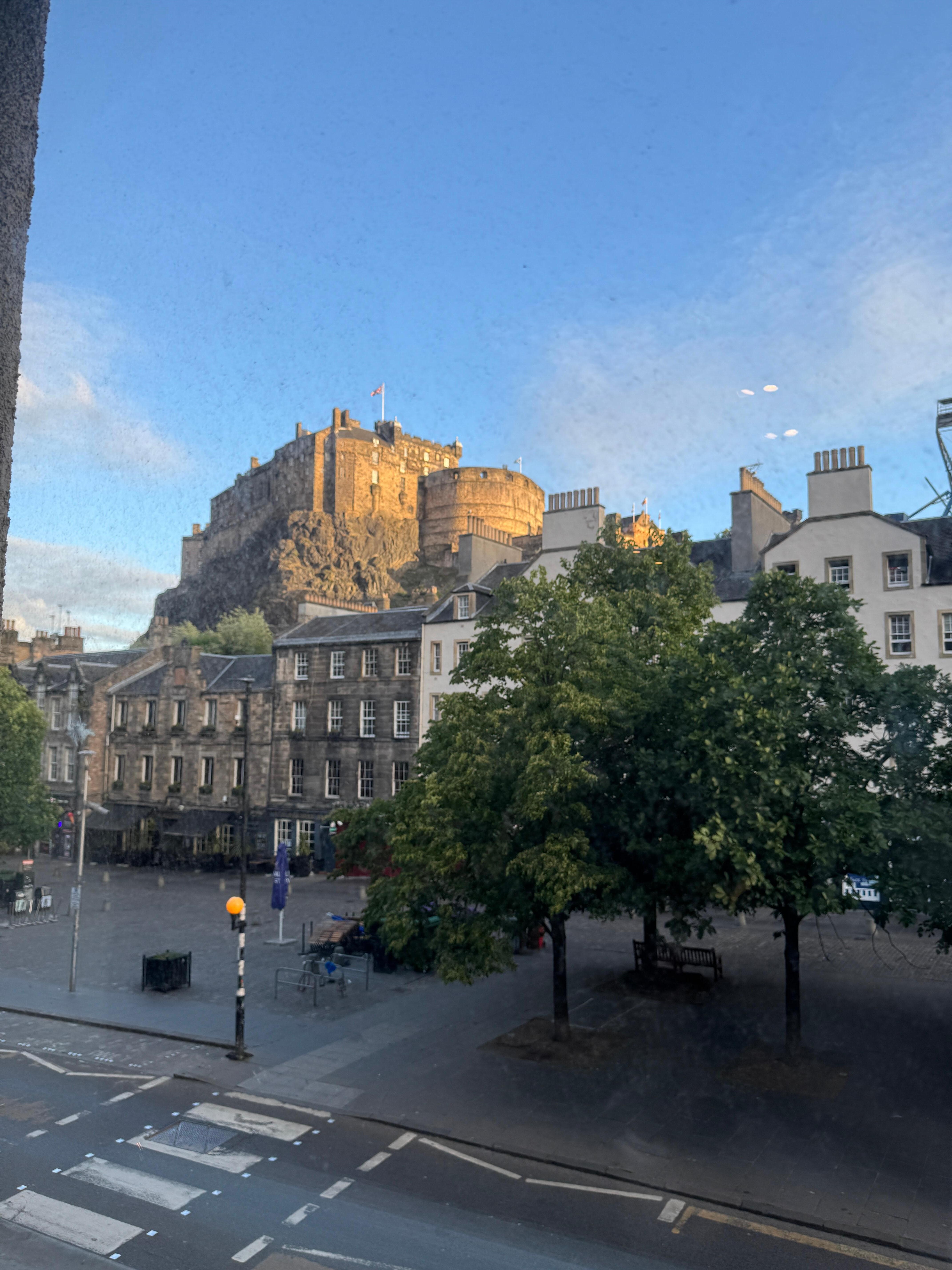 View from the bedroom window