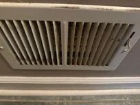 HVAC Grilles need to be cleaned