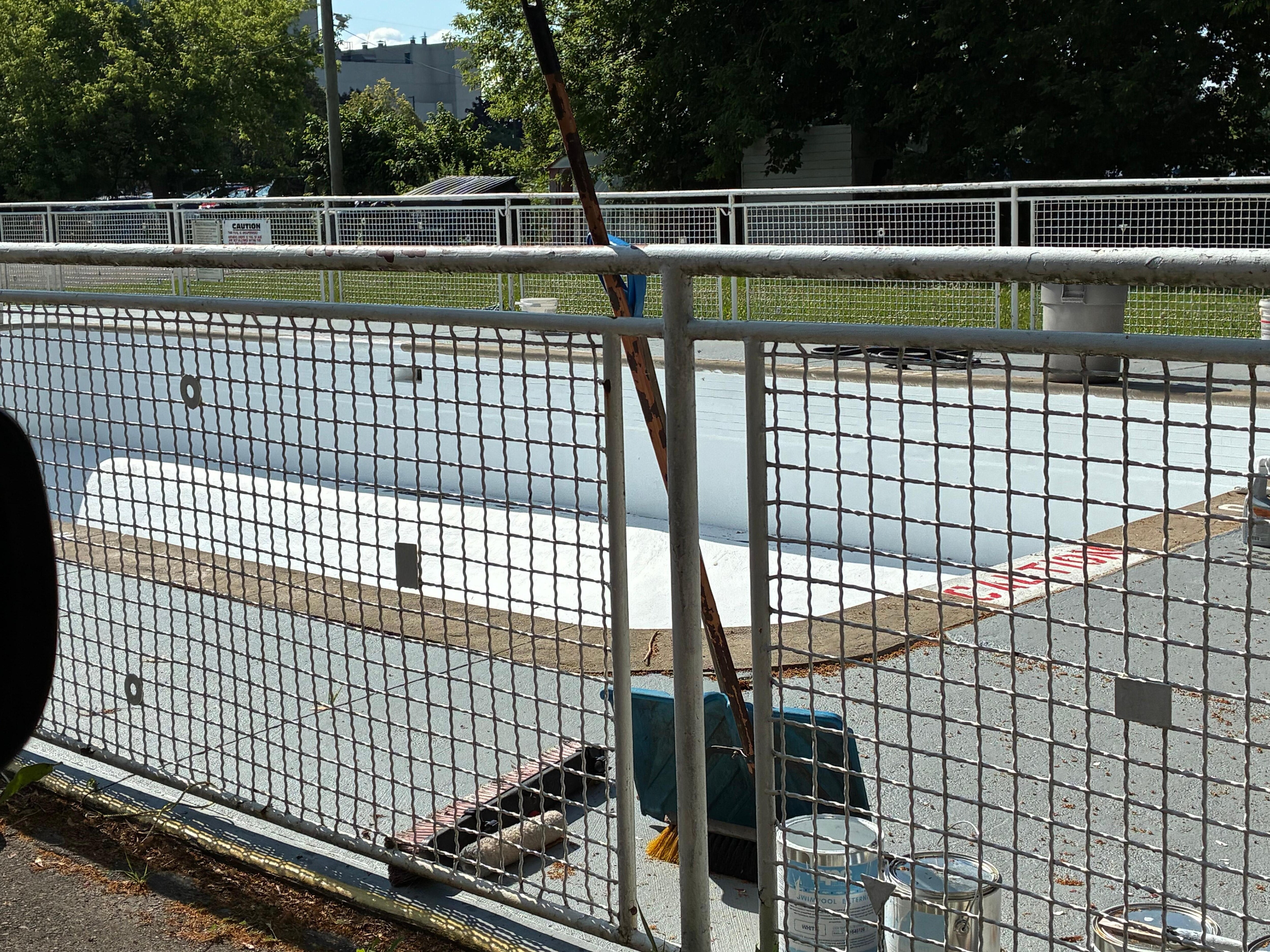 No mention that I could see in the website that the pool was unavailable.  