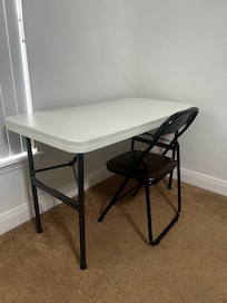 Luxurious master bedroom desk